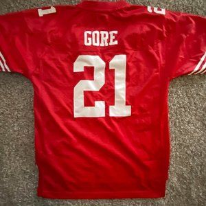 San Francisco 49ers FRANK GORE Jersey XL NFL Football